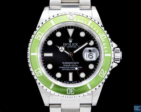 rolex submariner verde fat four|rolex submariner kermit flat 4.